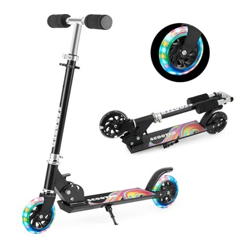 2025改良型 Tenboom キックボード キックスクーター 子供用 LEDタイヤpo 6 a 9 ef 4