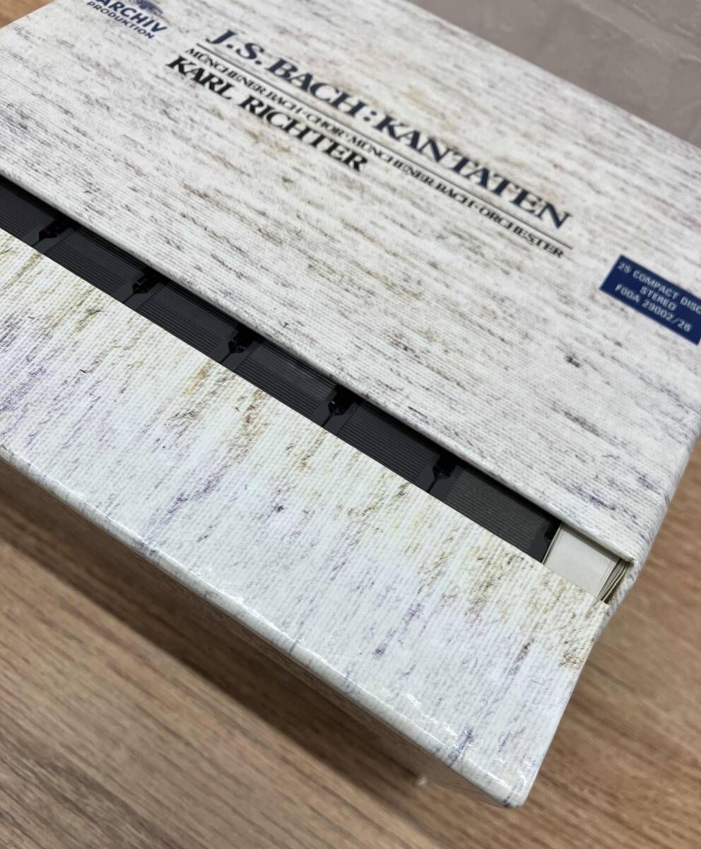 ☆カール・リヒター CD J.S.バッハ:教会カンタータ選集 声楽 ※CD5枚欠