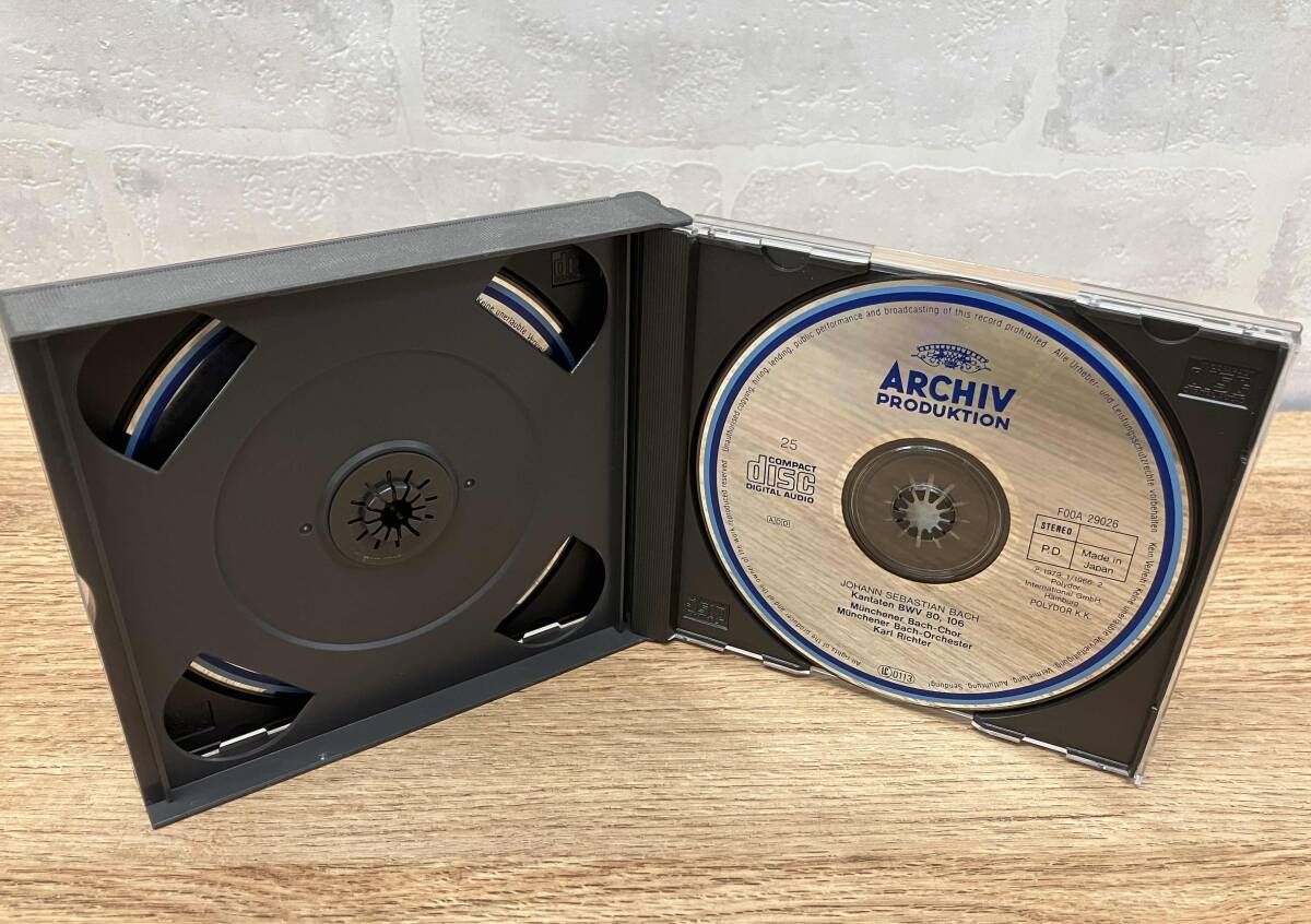 ☆カール・リヒター CD J.S.バッハ:教会カンタータ選集 声楽 ※CD5枚欠