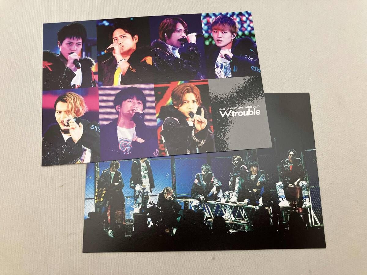 ジャニーズWEST LIVE TOUR 2020 W trouble(通常版)(Blu-ray Disc