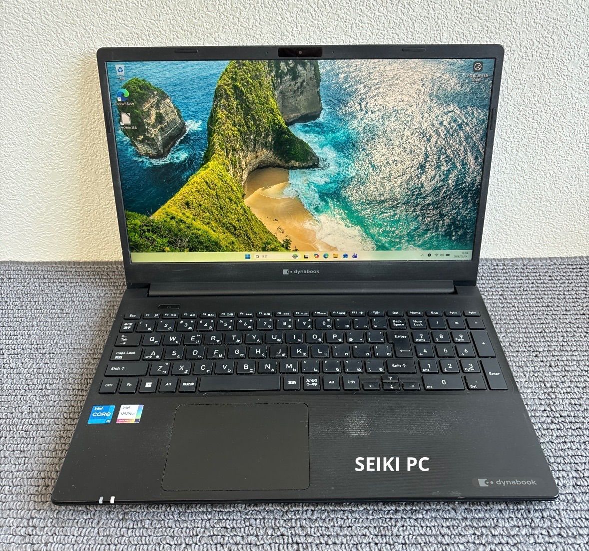 東芝dynabook PZ/HUB i5-1155G7 メモリ8GB SSD 256GB Win11 顔認証 AC