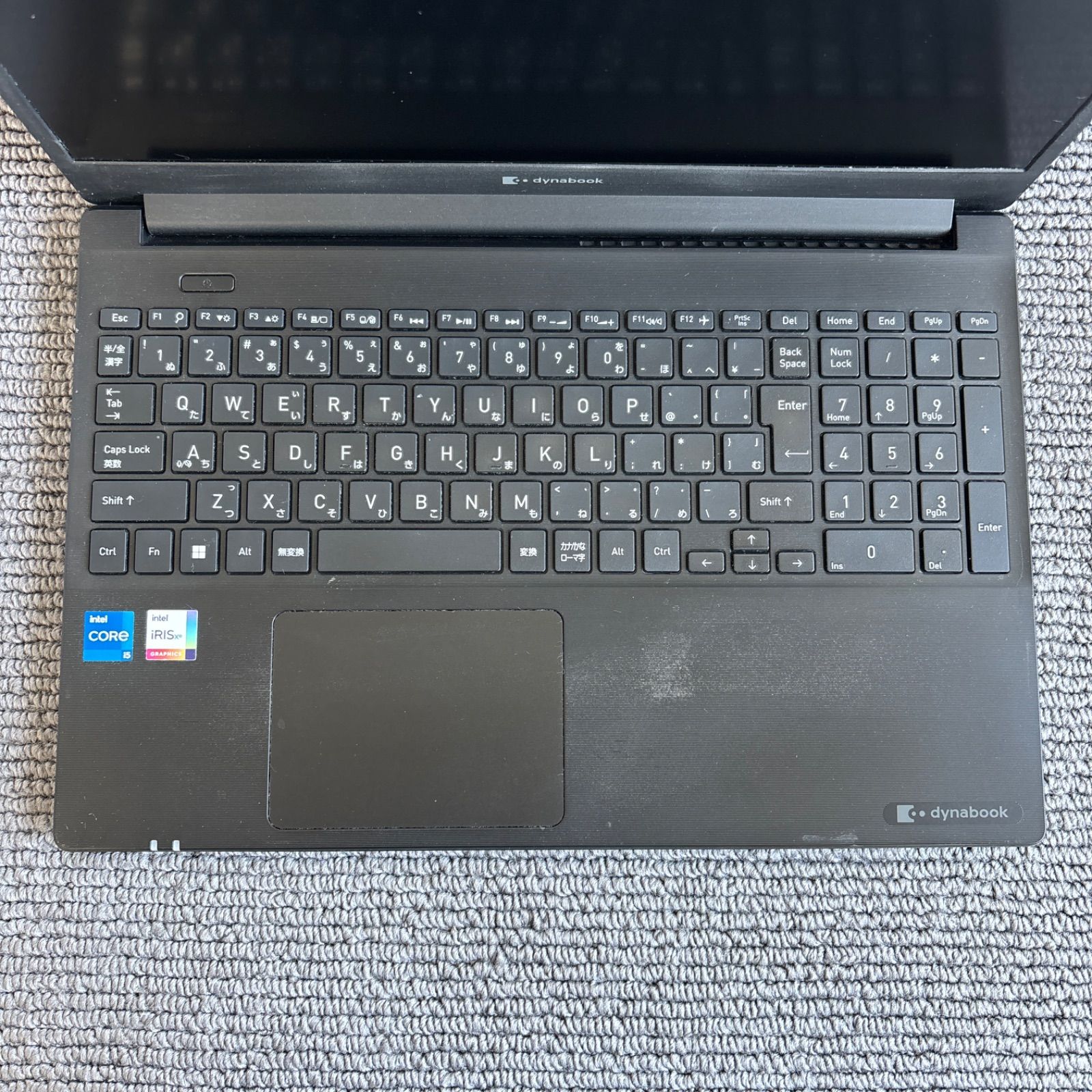 #933 東芝 Dynabook PZ/HUB i5-1155G7 8GB 東芝dynabook PZ/HUB i5-1155G7 メモリ8GB SSD 256GB Win11 顔認証 AC