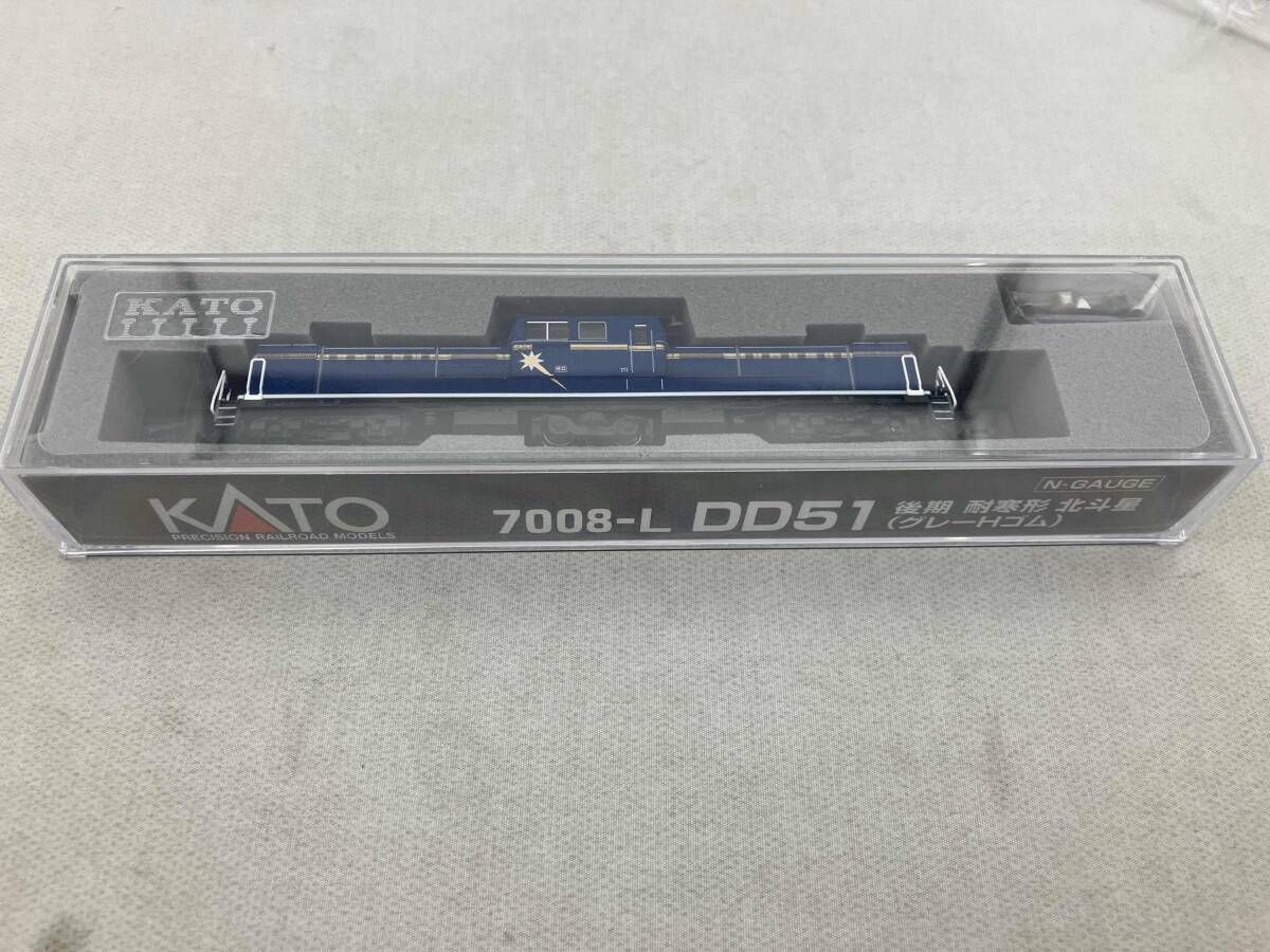 ジャンク Nゲージ KATO 7008-L DD51 後期 耐寒形 北斗星(グレｰHゴム