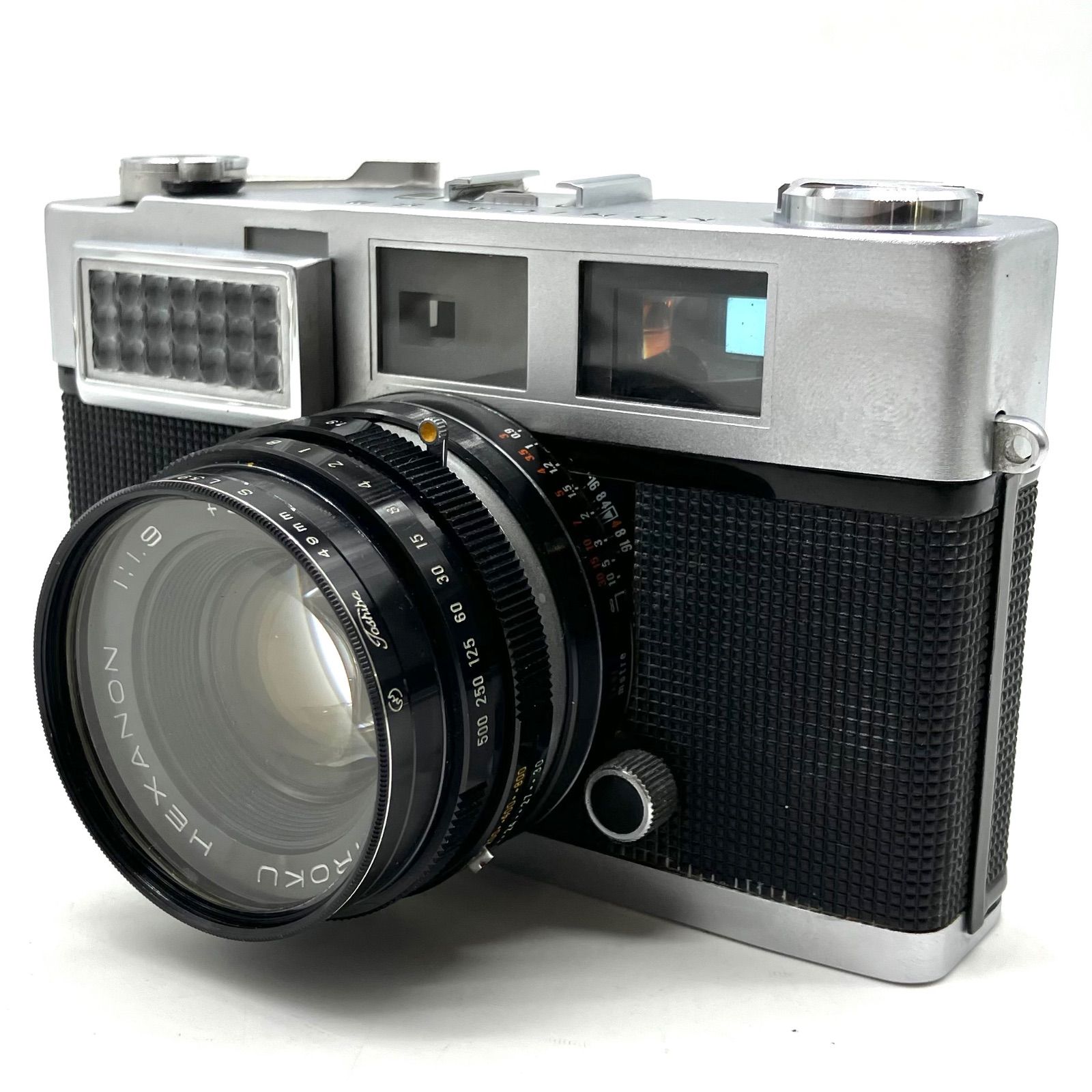 TB122【動作未確認】KONICA フィルムカメラ S Ⅲ KONISHIROKU HEXANON