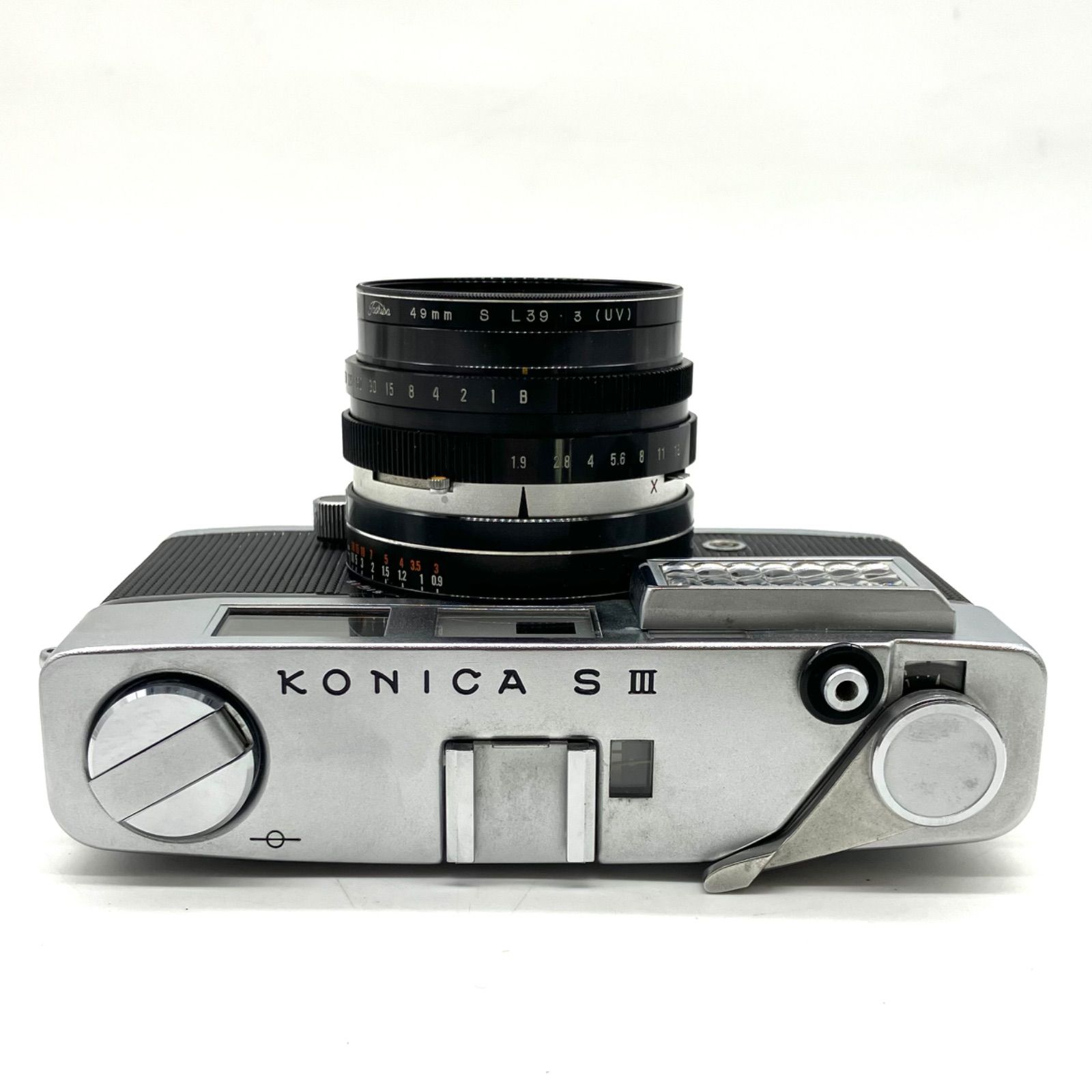 TB122【動作未確認】KONICA フィルムカメラ S Ⅲ KONISHIROKU HEXANON