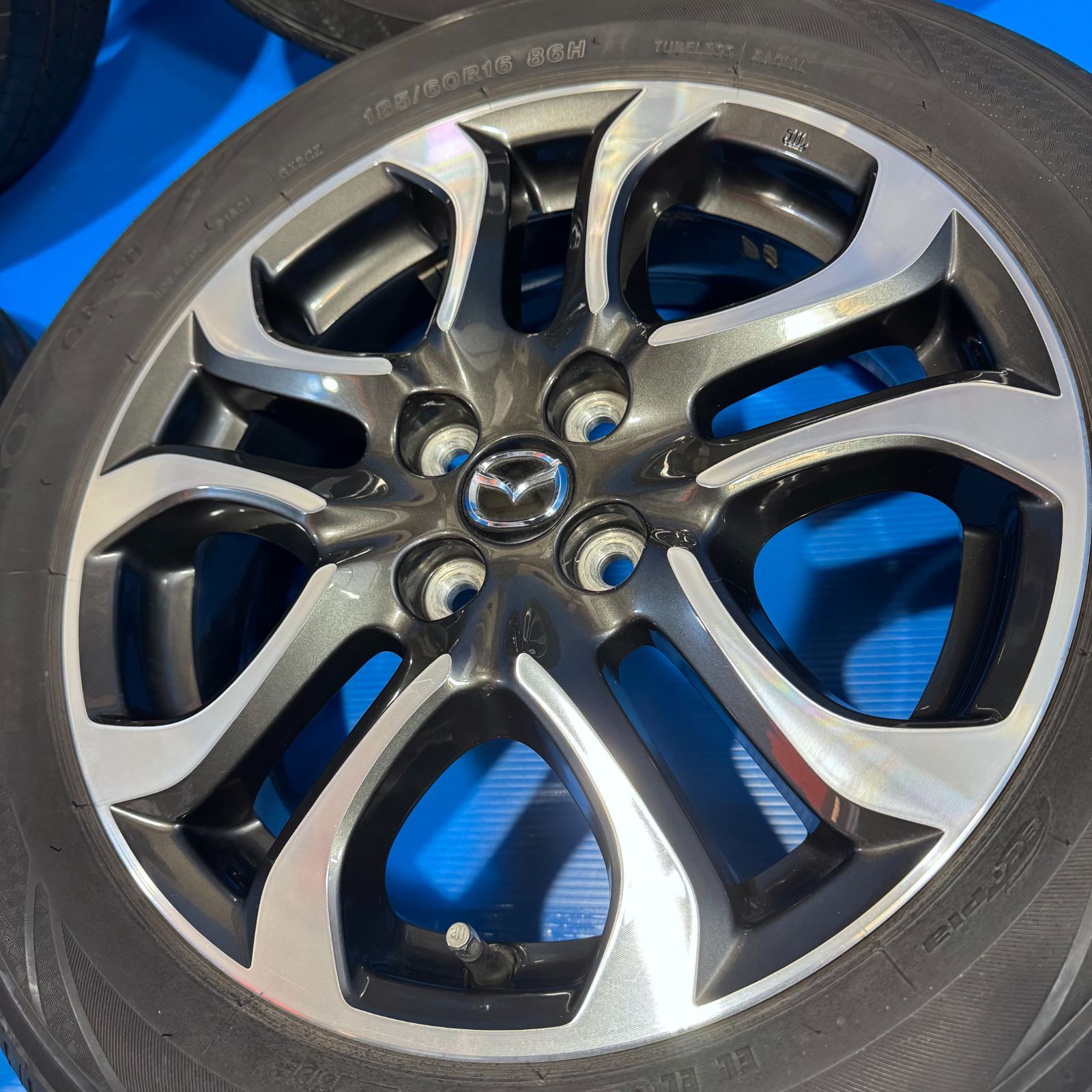 ① マツダ純正 夏 185/65R15 DJ デミオ MAZDA2 PCD100 - メルカリ