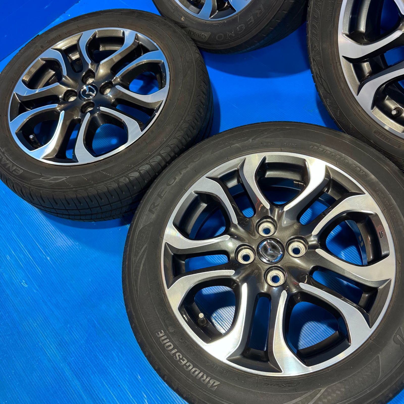 マツダ デミオ DJ系 純正 16インチ 4本 5.5J +40 PCD100 MAZDA2 流用