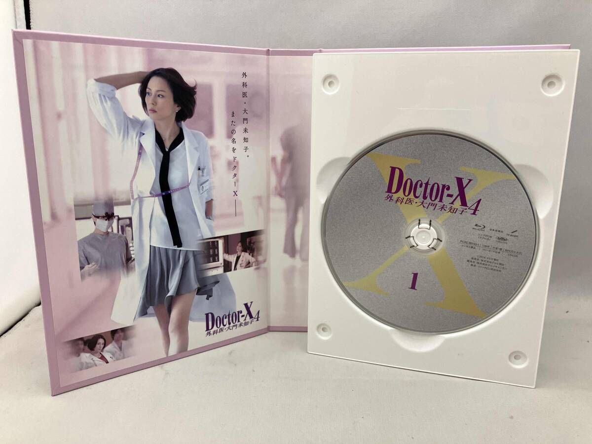  外箱 内箱ともにヤケや ドクタｰX ~外科医･大門未知子~ 4 Blu-rayBOX Blu-ray Disc TVドラマ ブルーレイ