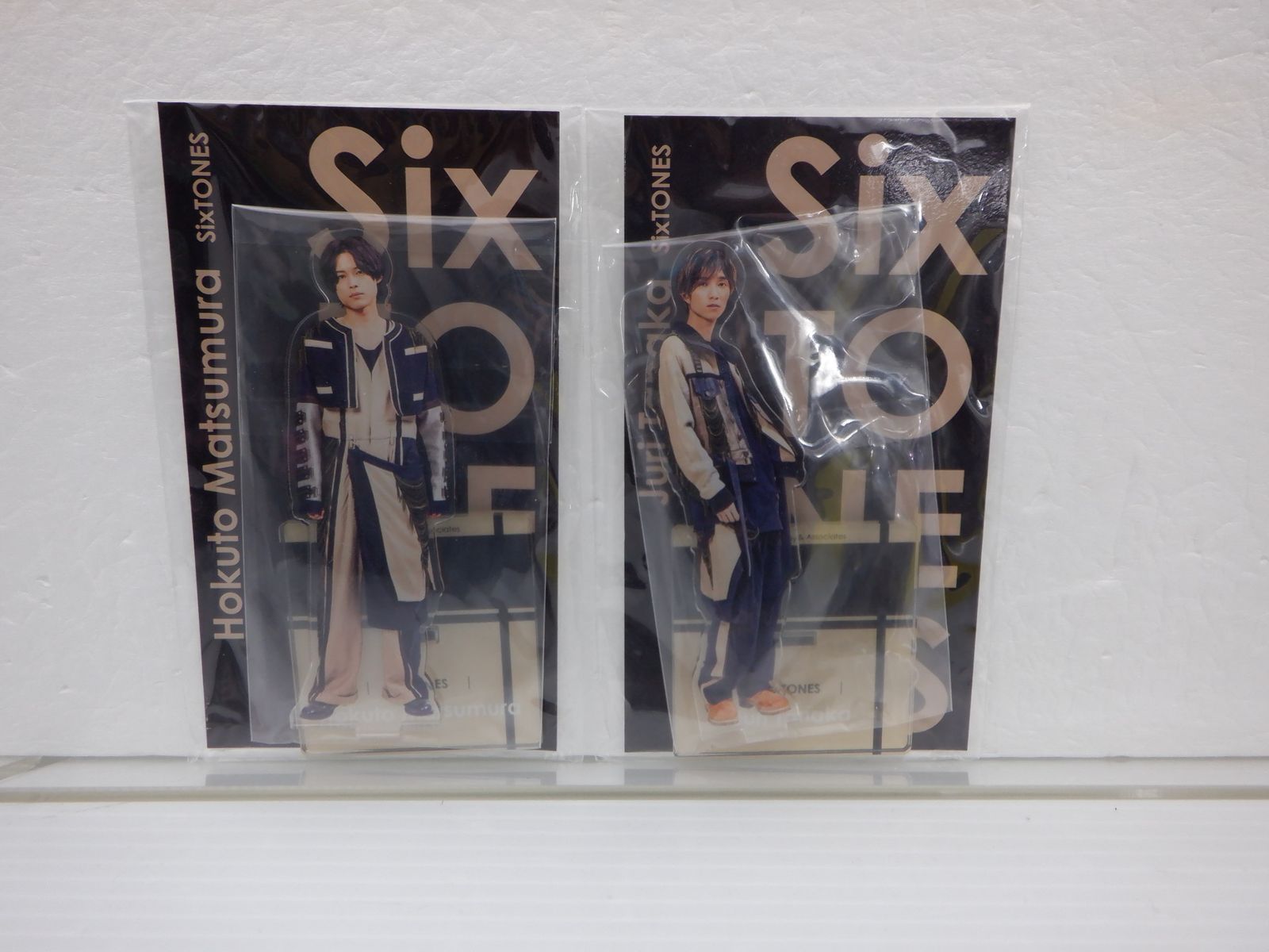 新品未使用　SixTONES アクリルスタンド 18個セット SixTONES アクリルスタンド ジャニーズ アクスタFest 2点セット 未開封