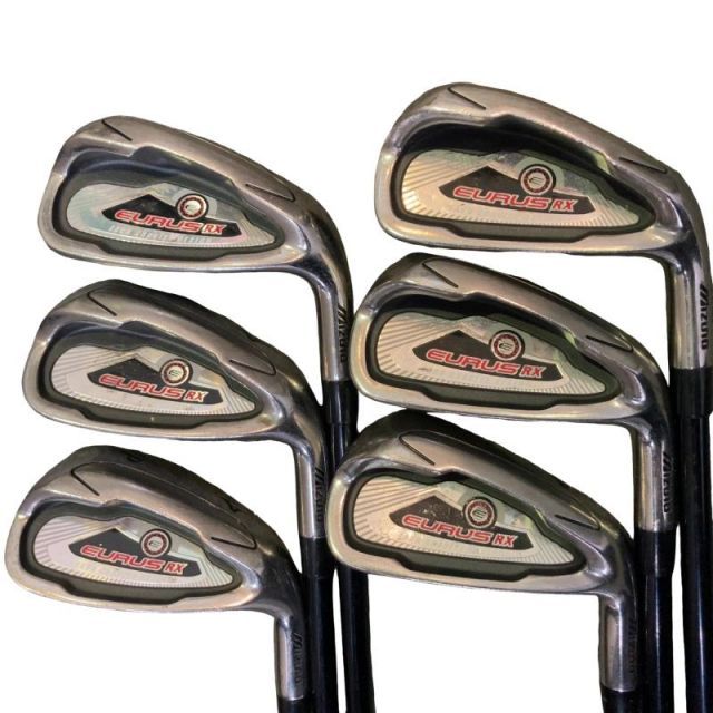 中古】 ミズノ EURUS RX 8S アイアンセット IR EURUS(アイアン) RX用