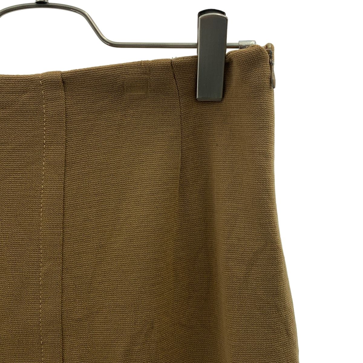 プラダ　スカート　キャメル　38 美品♡ PRADA / プラダ | ウール ニット スカート | 38 | キャメル