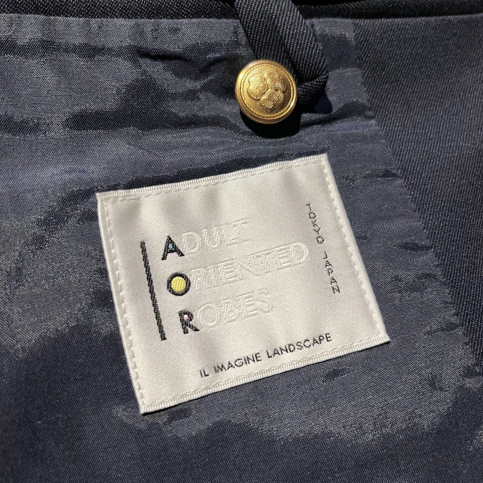 Adult Oriented Robes 21aw ブレザージャケット 5 紺ブレ オーバー 