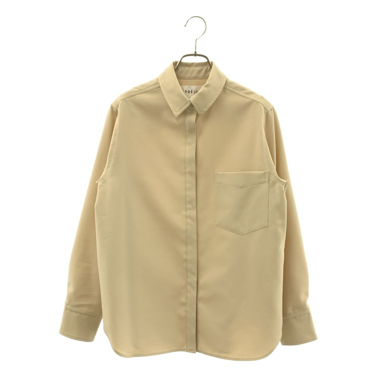 SOEJU / ソージュ | ソフトオックスシャツ | M | ベージュ