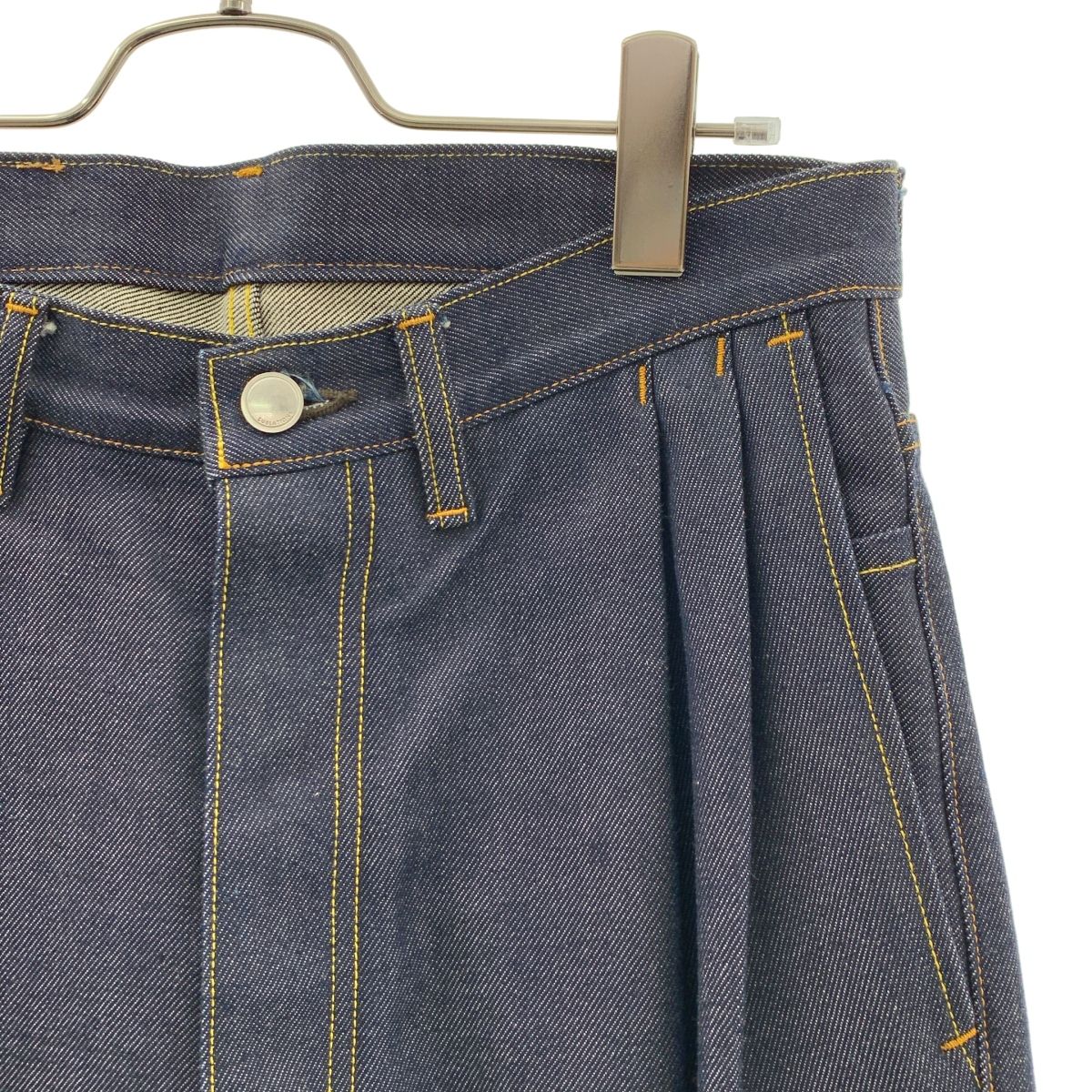 美品】 SUBLATIONS / サブレーション | 2TUCK WIDE DENIM PANTS タック 