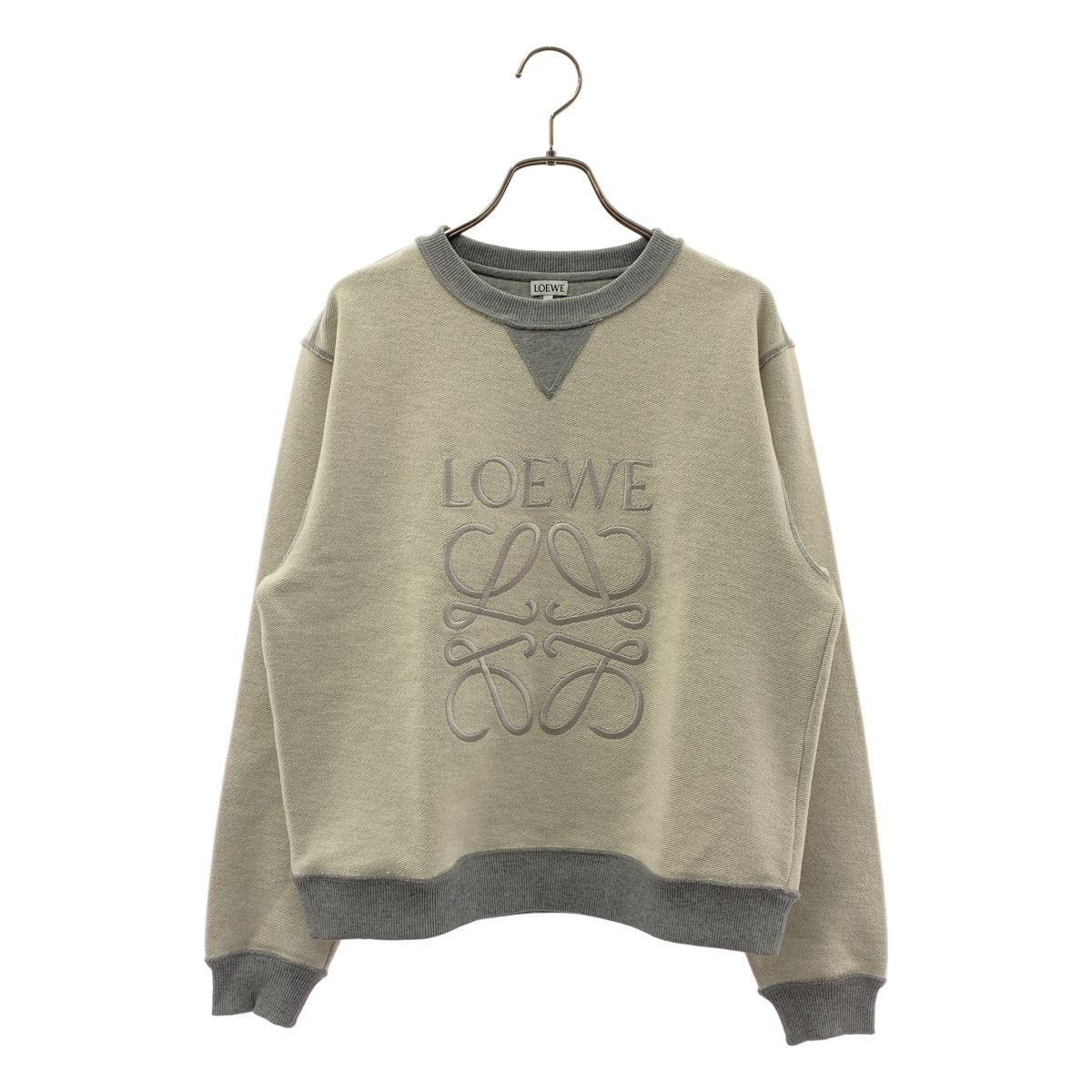 美品】 LOEWE / ロエベ | アナグラム ロゴ スウェット | XS | グレー