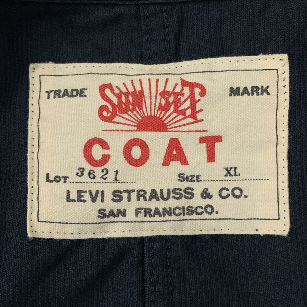 Levi's / リーバイス | 3621 / Sunset Coat Dark Denim / サンセット