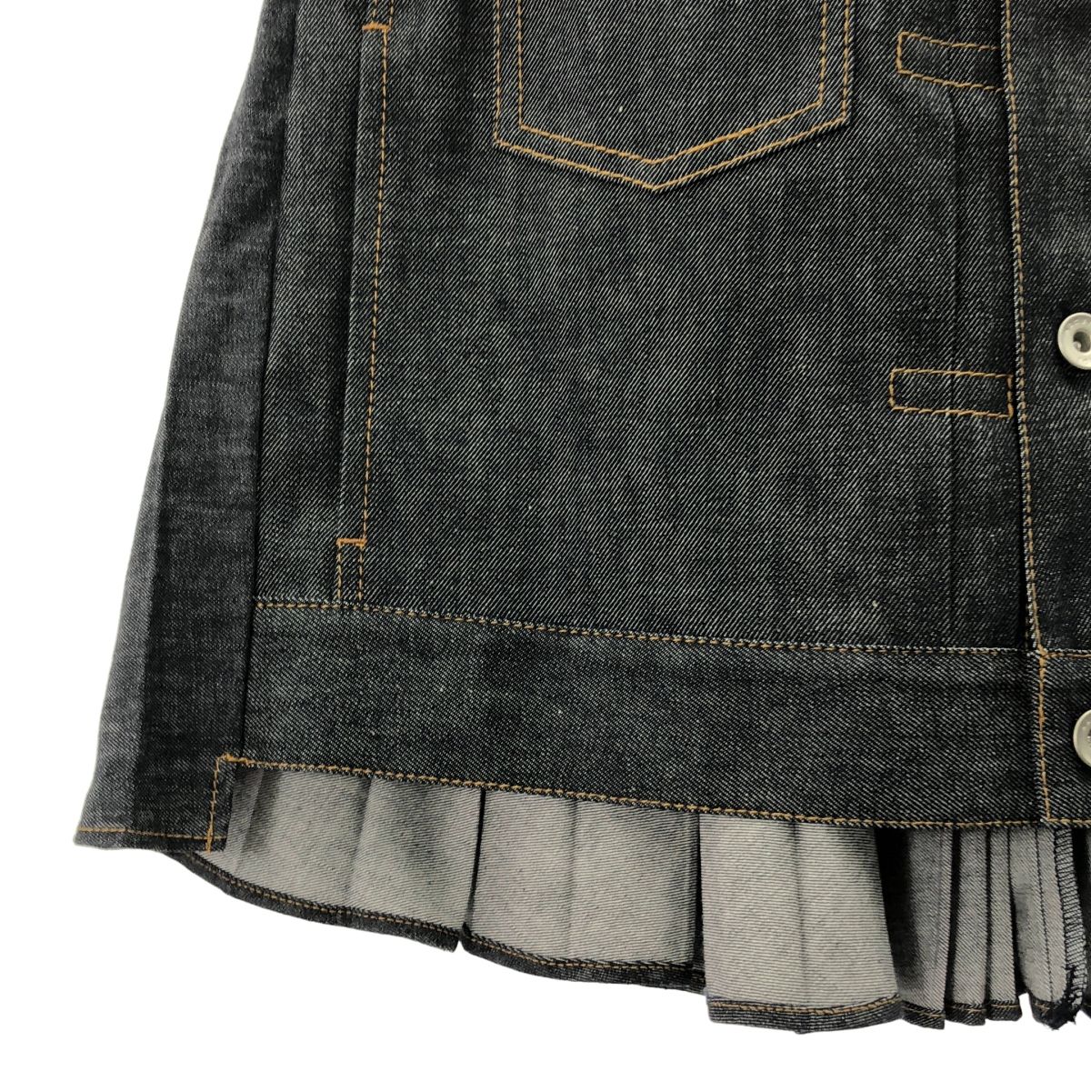 美品】 sacai / サカイ | 2024SS | Denim Camisole Shirt バック