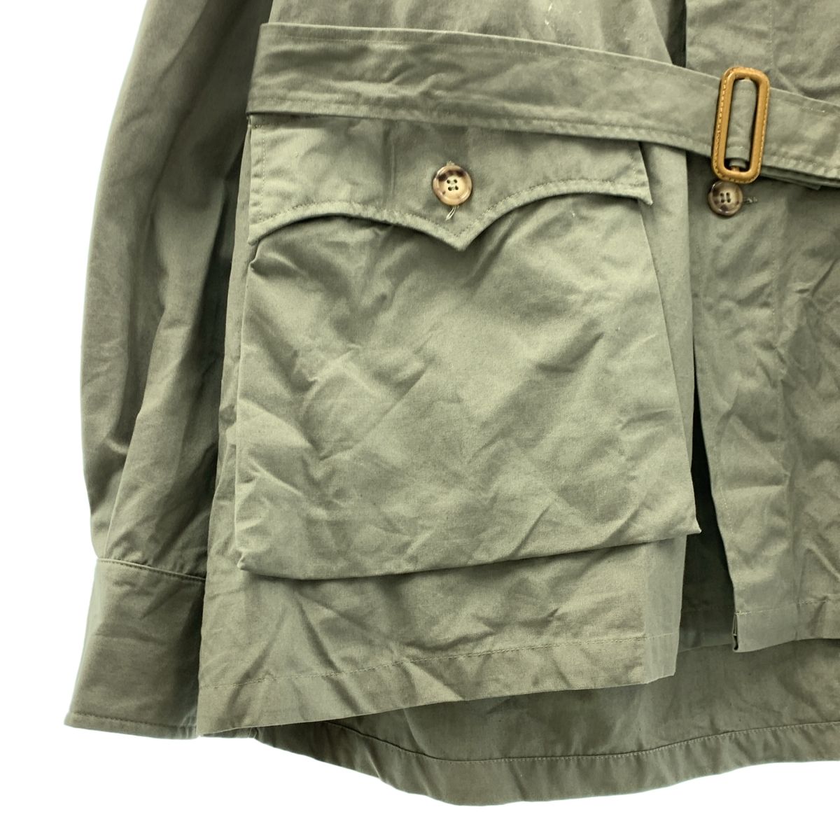 HUNTING WORLD / ハンティングワールド | コットン ミリタリーシャツ