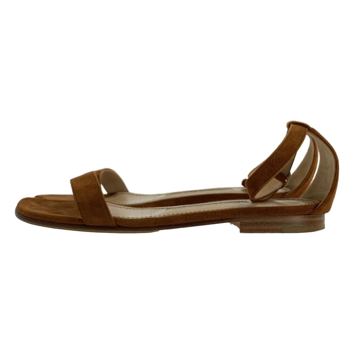 MANOLO BLAHNIK / マノロブラニク | スエード ストラップ サンダル