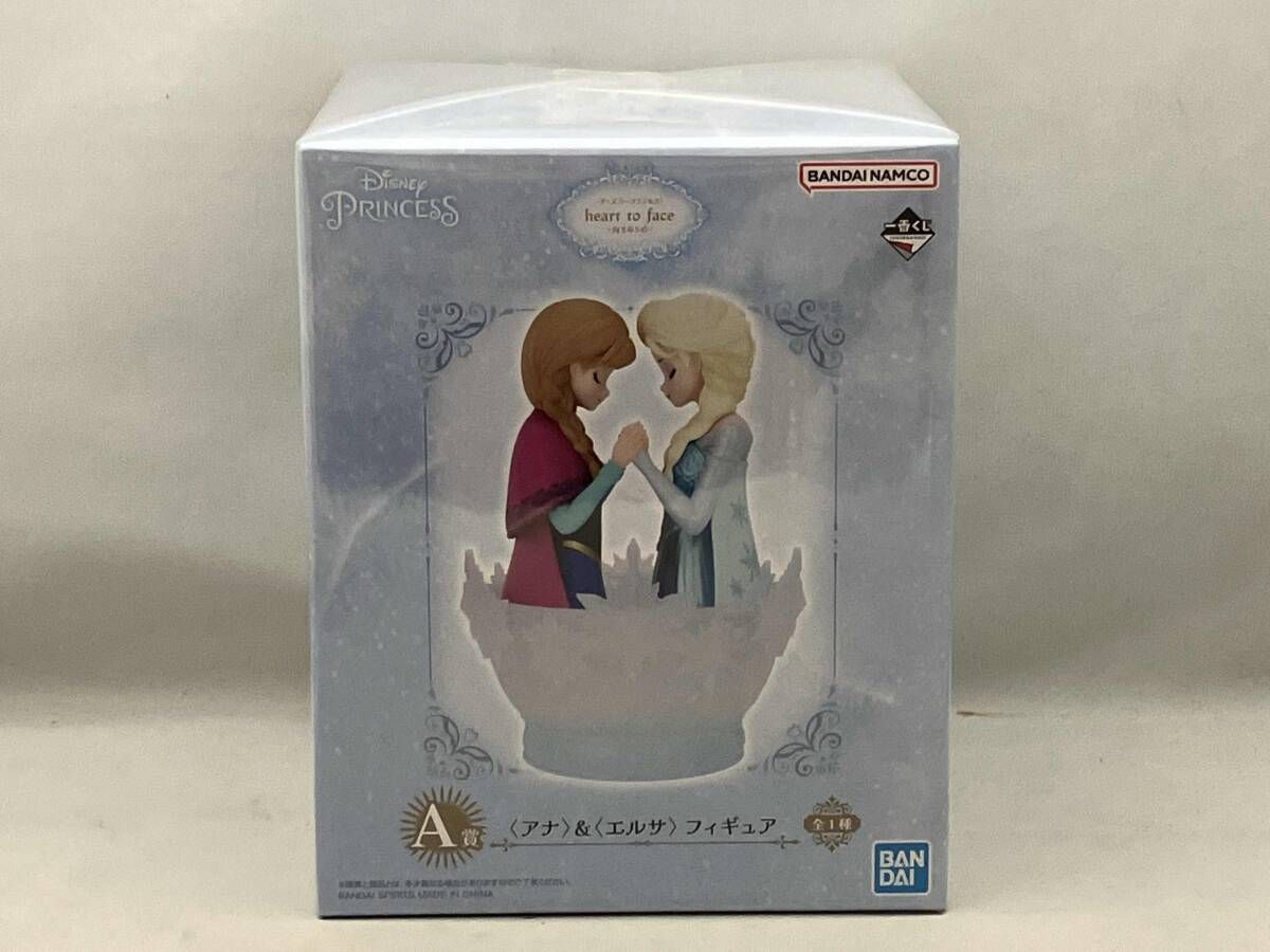 A賞 アナ&エルサ 一番くじ <ディズニｰプリンセス> heart to face ~向き