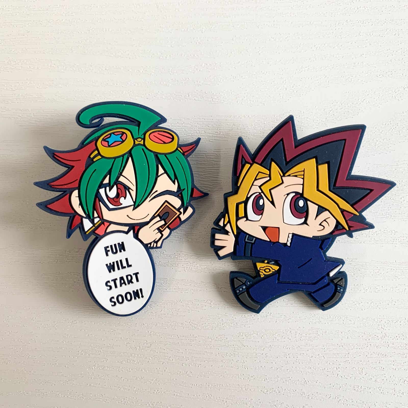 遊☆戯☆王デュエルモンスターズ 武藤遊戯 つかまれ! ピンバッジ 遊