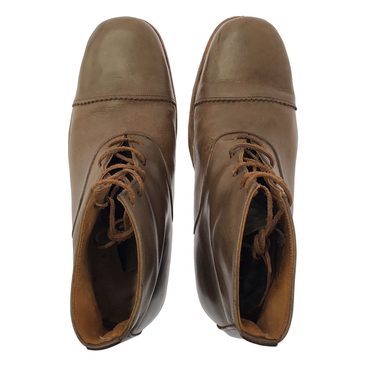 Paul Harnden / ポールハーデン | レザー ストレートチップ レース