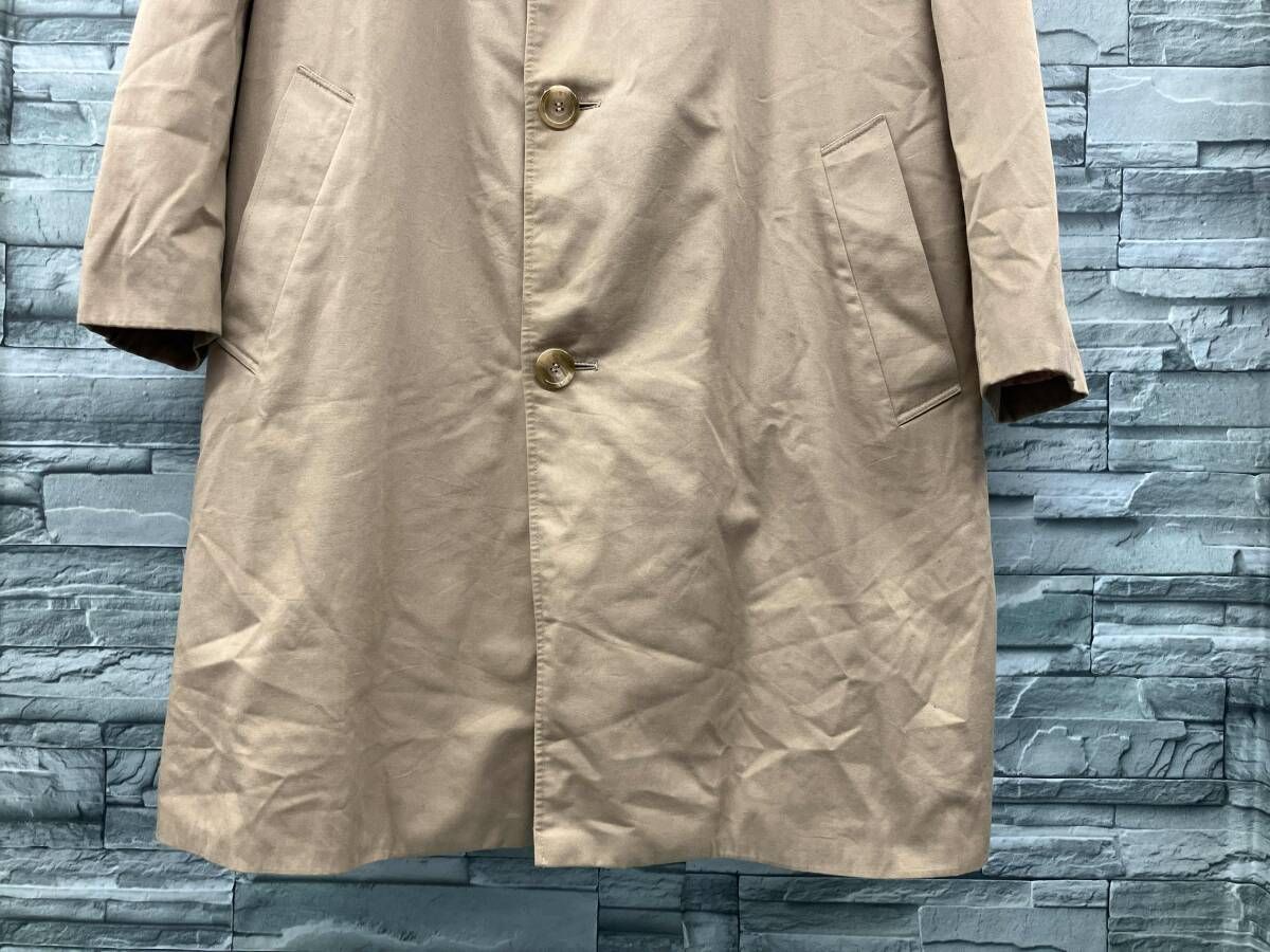 Aquascutum/トレンチコート/裏地チェック/ベージュ/アクアスキュータム