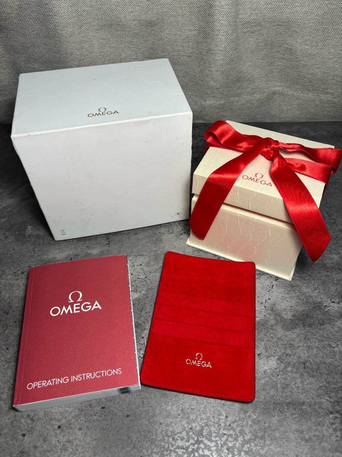 オメガ OMEGA 空箱 BOX コンステレーション ケース 取扱説明書 付き