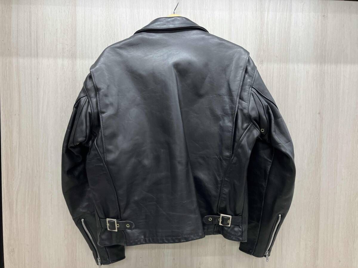 通年 SCHOTT ショット シングルライダース インナー付き アメリカ製 42