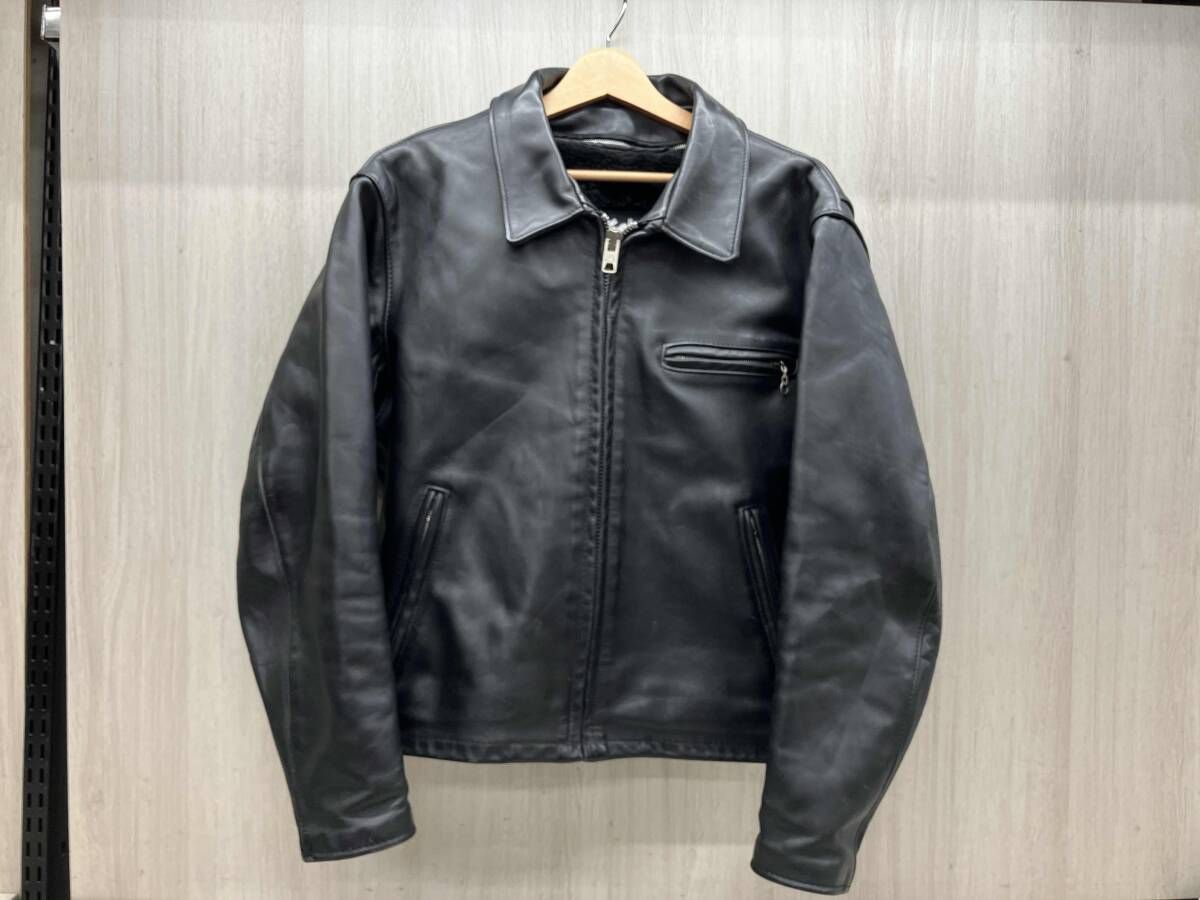 通年 SCHOTT ショット シングルライダース インナー付き アメリカ製 42