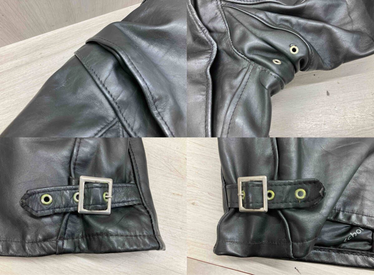 通年 SCHOTT ショット シングルライダース インナー付き アメリカ製 42