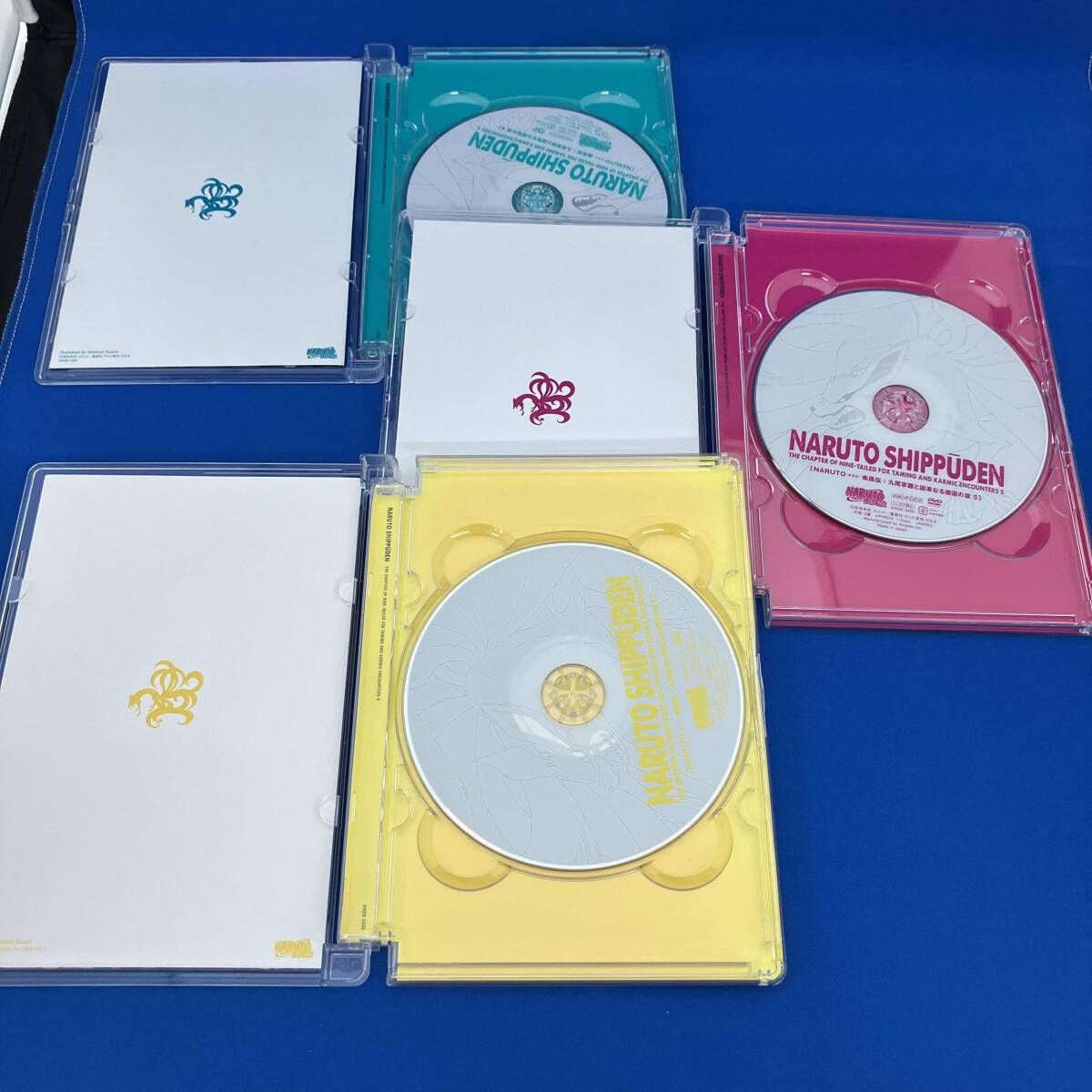 DVD 【※※※】[全6巻セット]NARUTO-ナルト-疾風伝 九尾掌握と因果なる 