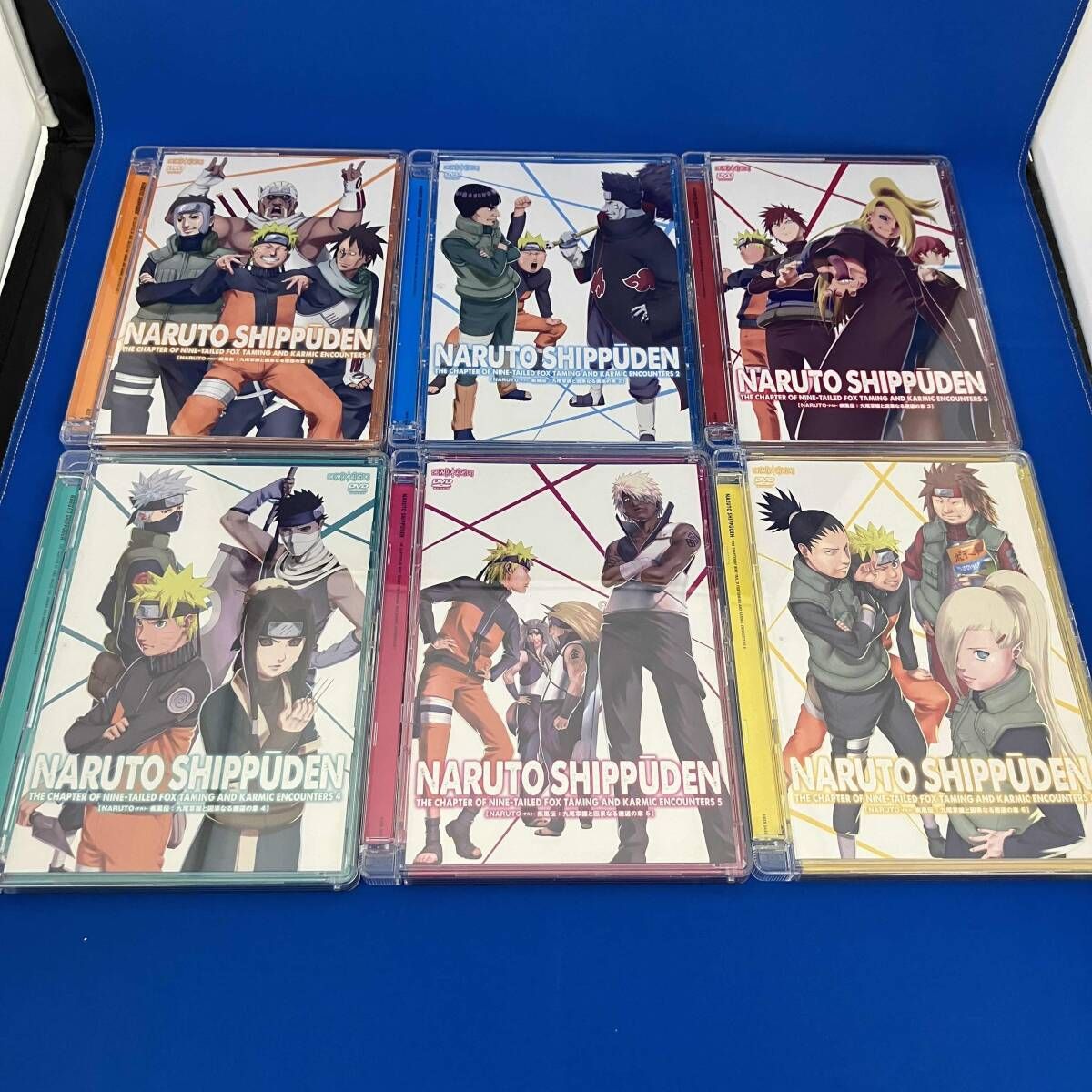 DVD 【※※※】[全6巻セット]NARUTO-ナルト-疾風伝 九尾掌握と因果なる