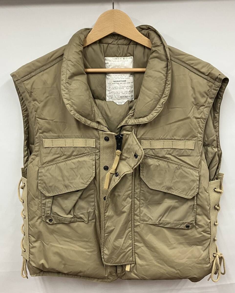 US.ARMY USアーミー／56130-562-C-2361／ミリタリーダウンベスト／【サイズ：L】