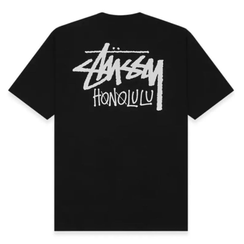 STUSSY ホノルル限定 ロゴTシャツ ブラック ハワイ直営店限定 - メルカリ