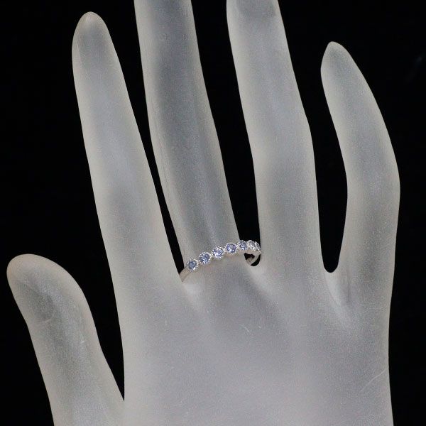 新品 希少 Pt950 アメリカ サンベニト産ベニトアイト リング 0.26ct