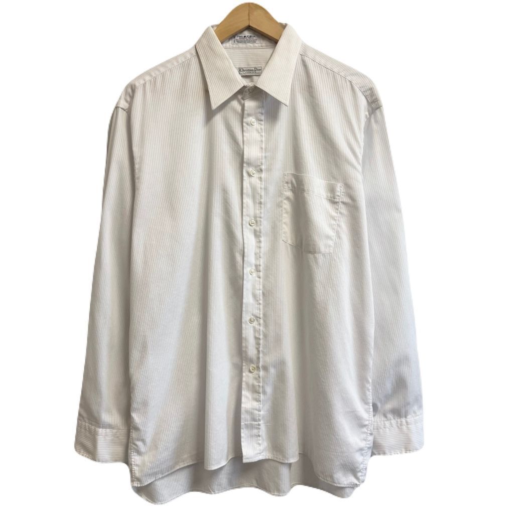Dior ストライプ 長袖シャツ Christian Dior クリスチャンディオール ストライプ 長袖シャツ ドレス