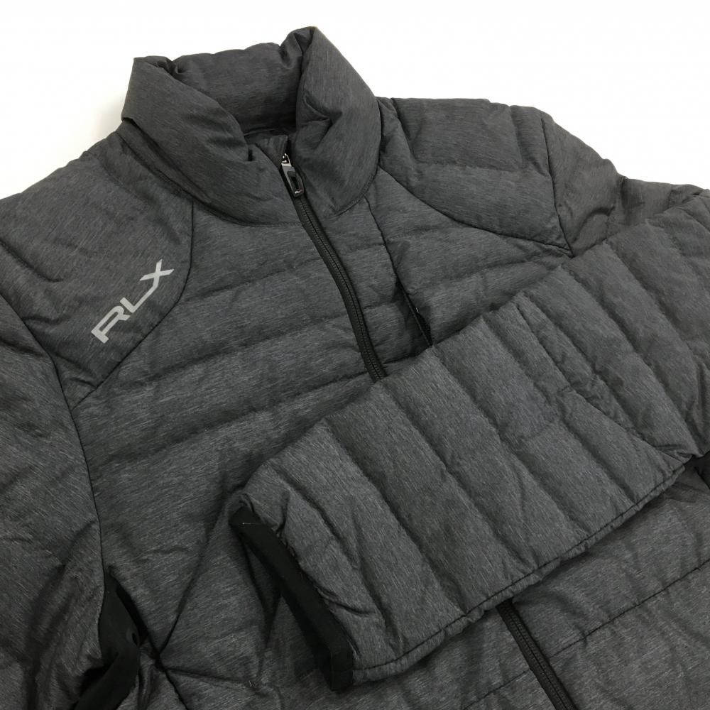 美品】RLXラルフローレン ダウンジャケット ダークグレー パッカブル