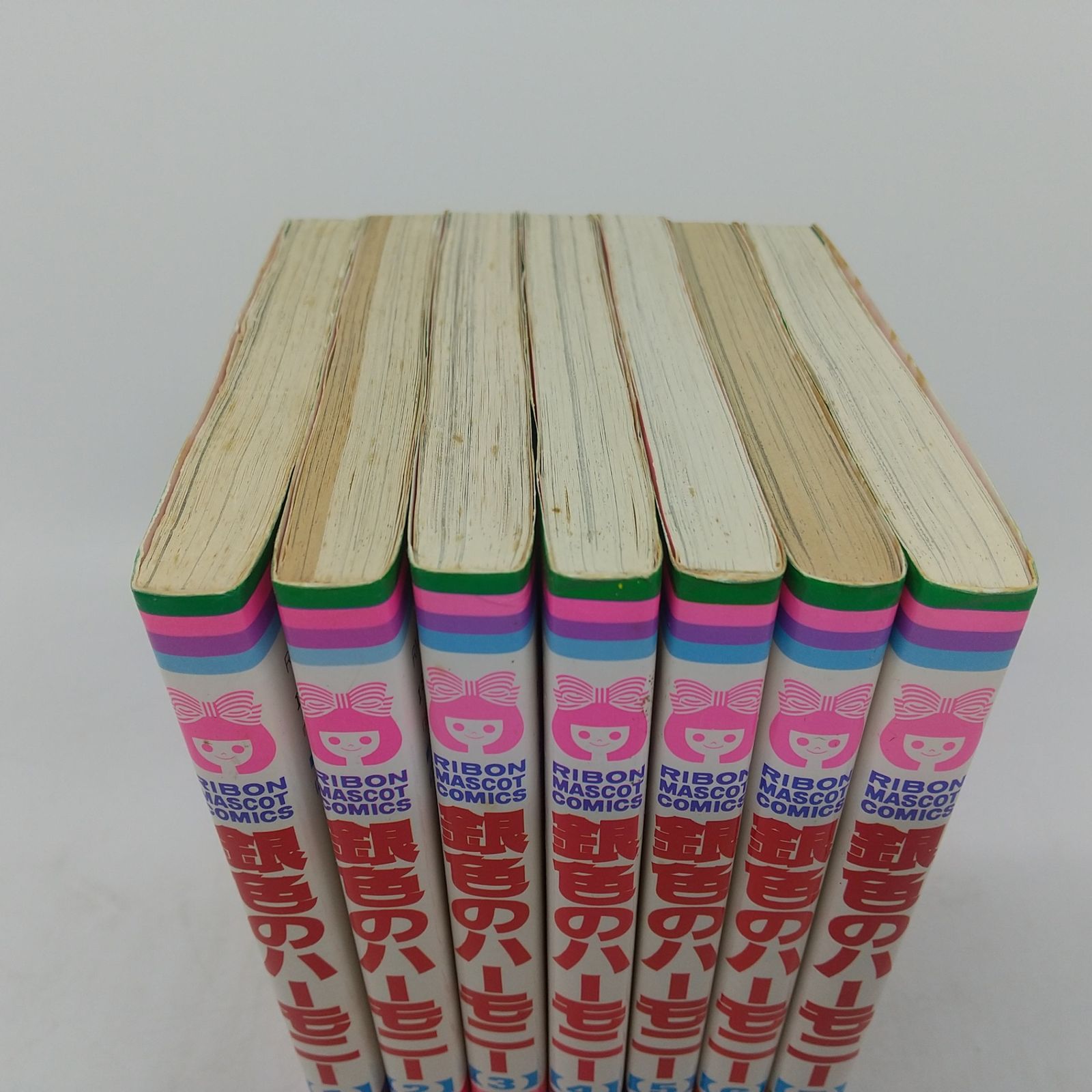 全巻セット】銀色のハーモニー 全7巻セット 柊あおい りぼんマスコット