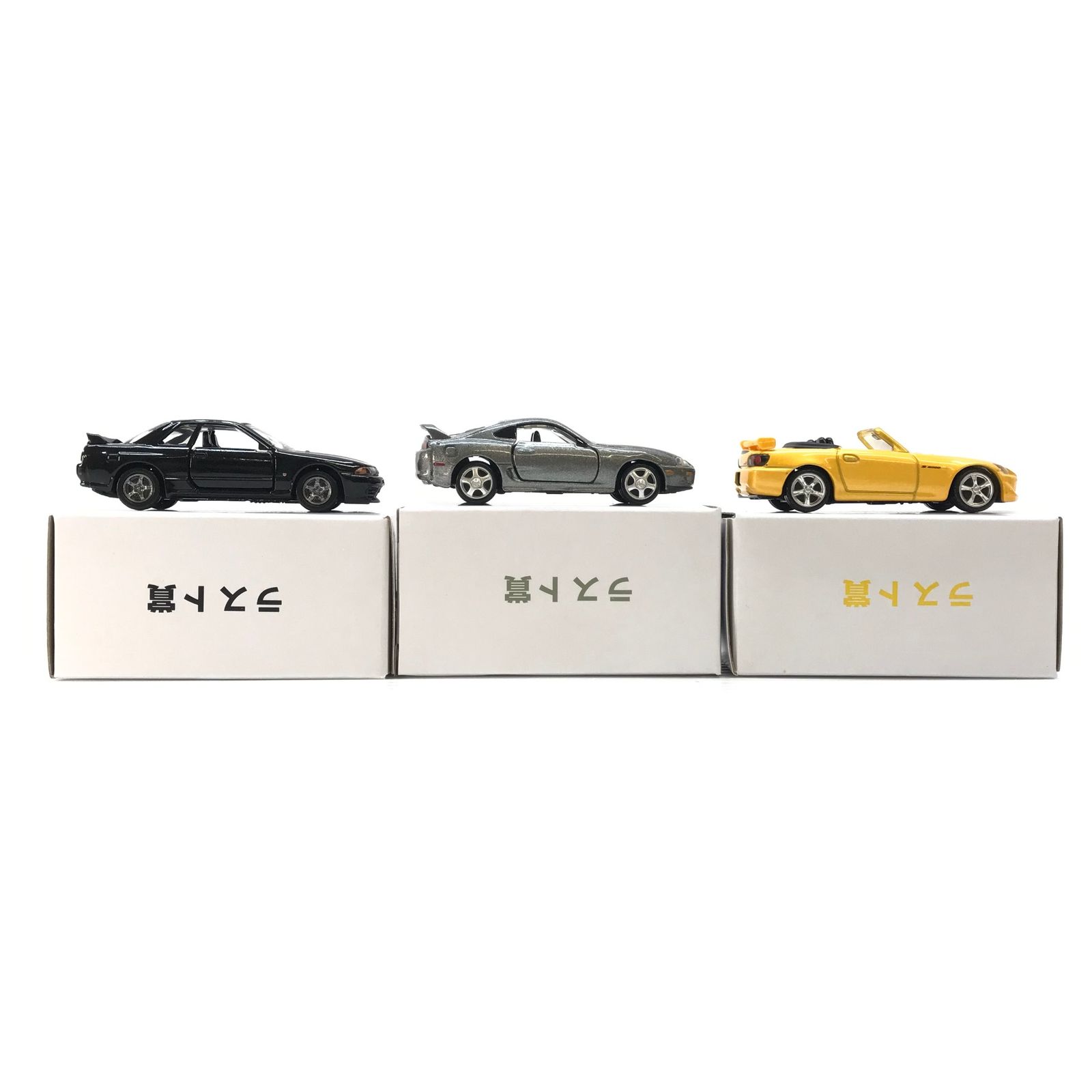 ◎TAKARATOMY ミニカー ホンダ S2000 TYPE S+日産 スカイライン GT-R