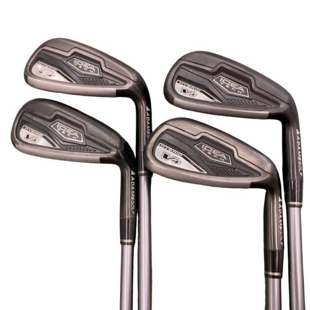 中古】 アダムスゴルフ IDEA TECH V4 HYBRID 5S アイアンセット IR