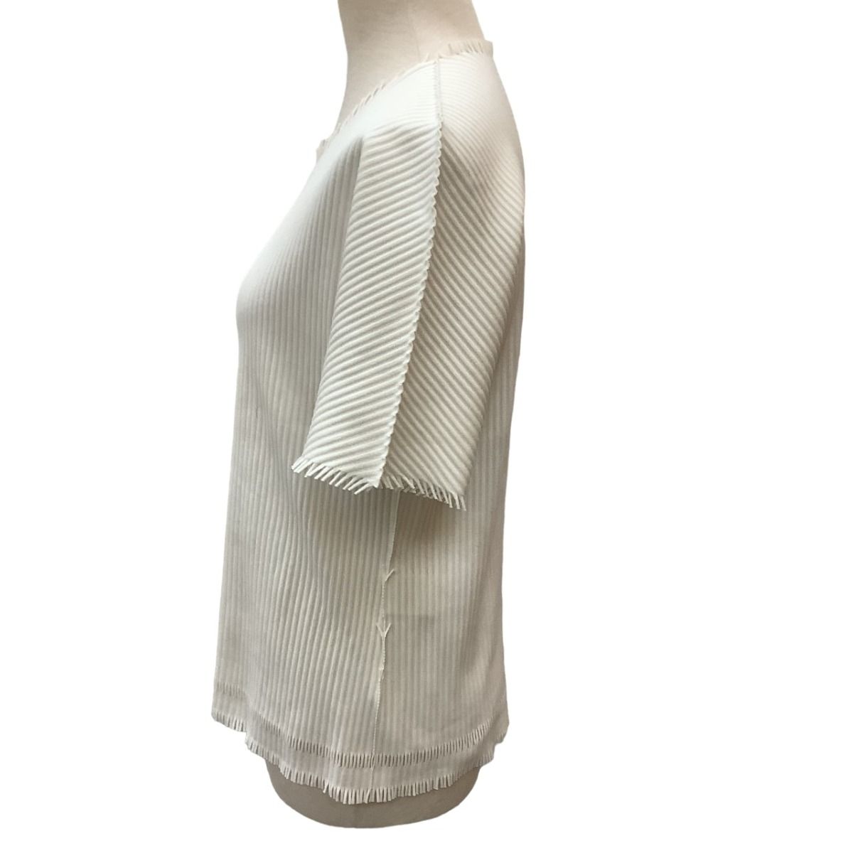 ♪♪ISSEY MIYAKE イッセイミヤケ 変形カットソー フリンジ SIZE 3