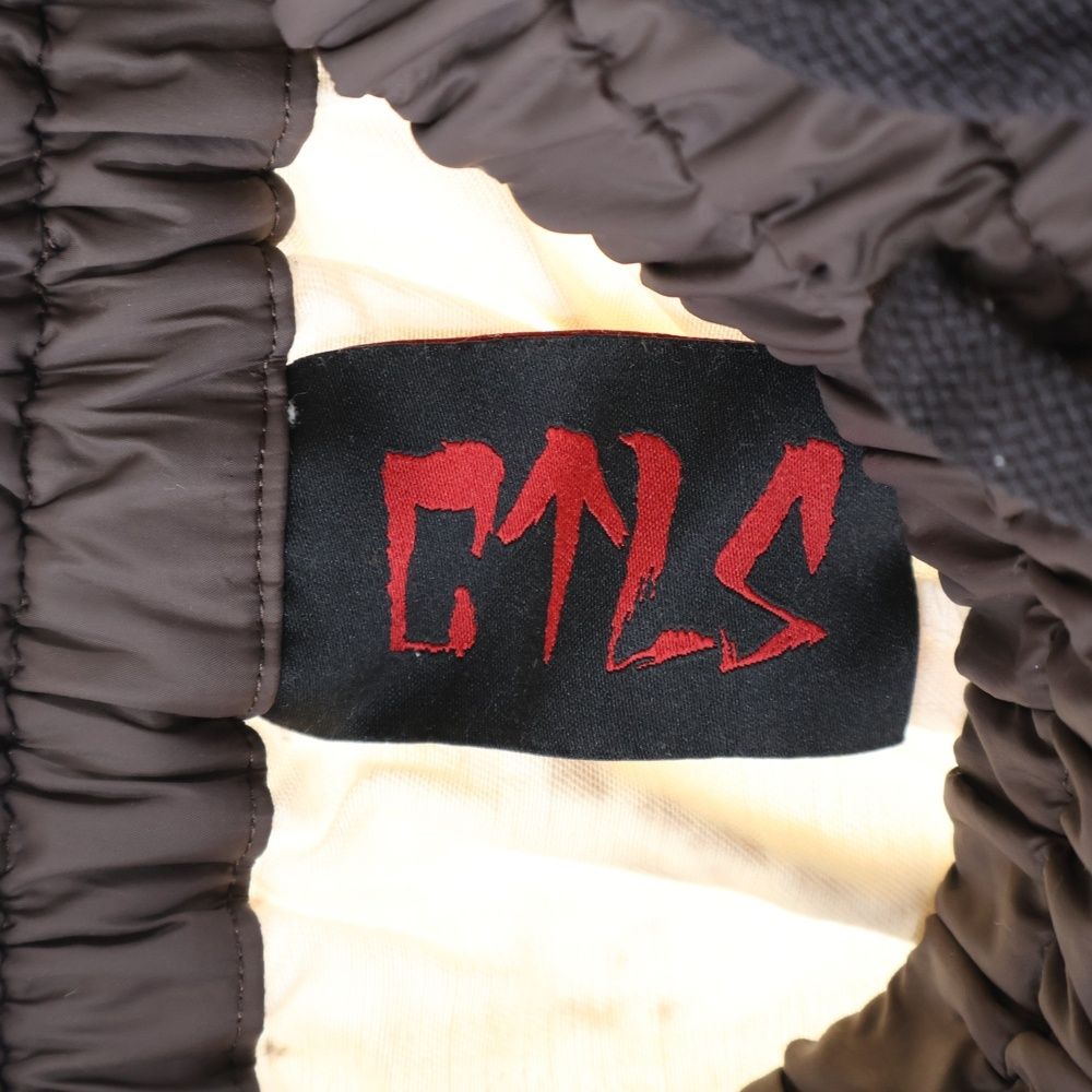 cvtvlist (カタリスト) ナイロン切替 モチーフ刺繍 サルエルショーツ