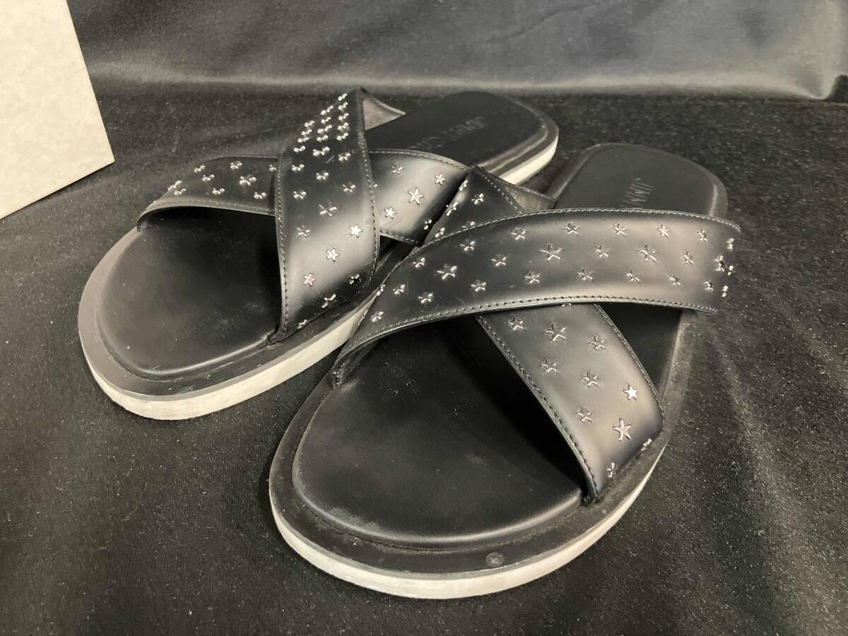 jimmy JIMMY CHOO ジミー チュウ スタースタッズクロスサンダル サイズ