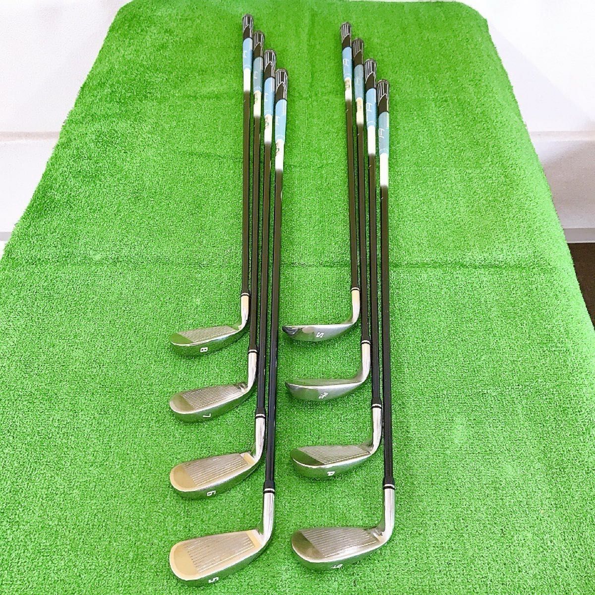 テ20☆ツアーステージ ViQ CL 8本レディースアイアンセット L ブルー