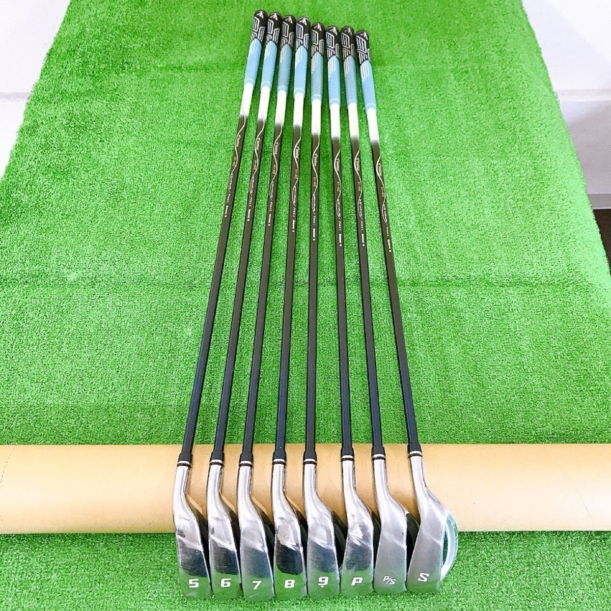 テ20☆ツアーステージ ViQ CL 8本レディースアイアンセット L ブルー