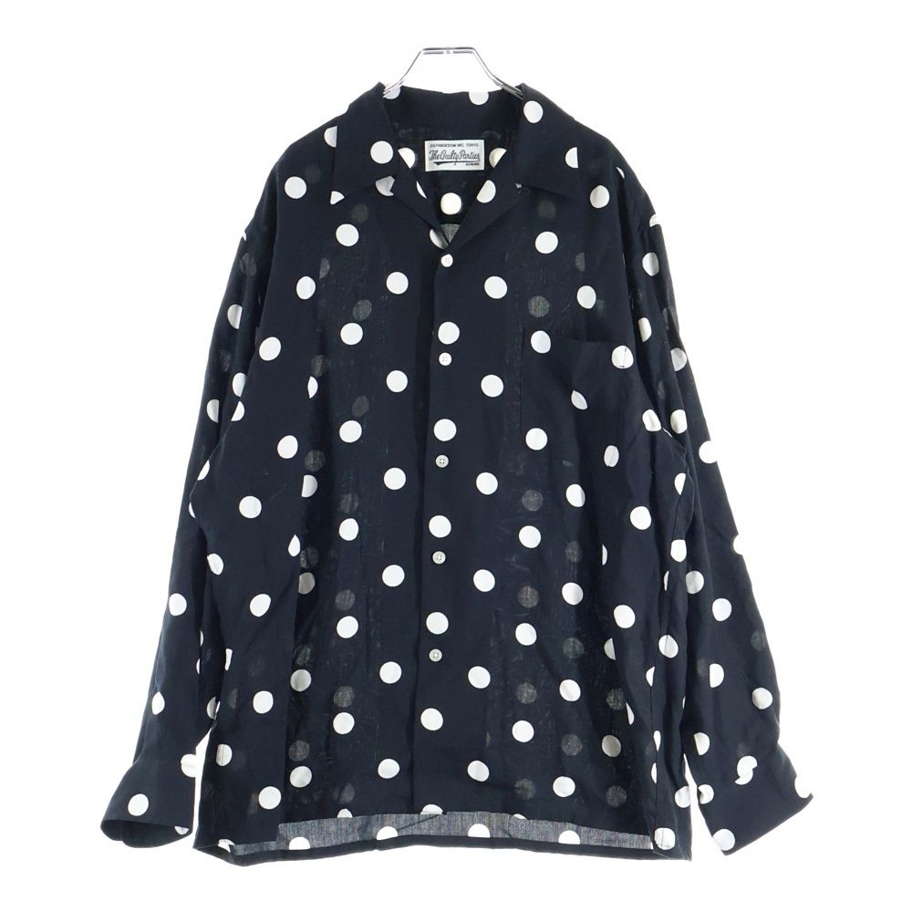 WACKO MARIA (ワコマリア) 20SS DOTS HAWAIIAN SHIRT L/S ドット柄 胸 