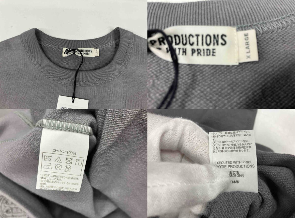 COOTIE PRODUCTIONS クーティープ 19SS PRINT CREWNECK SWEATSHIRT