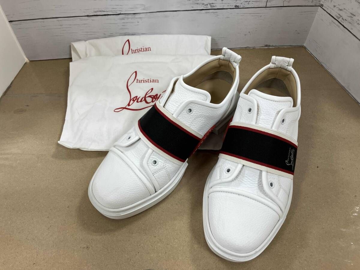 Christian Louboutin ルブタン レザー ADOLESCENZA FLAT デザイン 