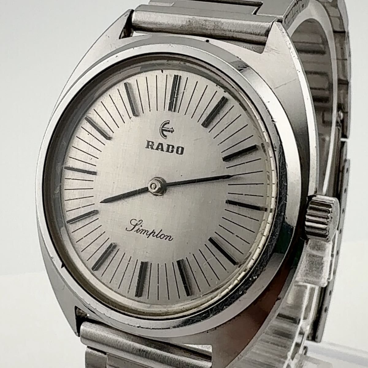 ジャンク 】RADO ラドー 手巻き シンプロン メンズ 腕時計